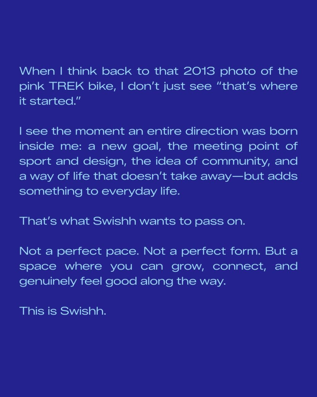 Instagram post from swishh_triathlon. This post is in position 1.